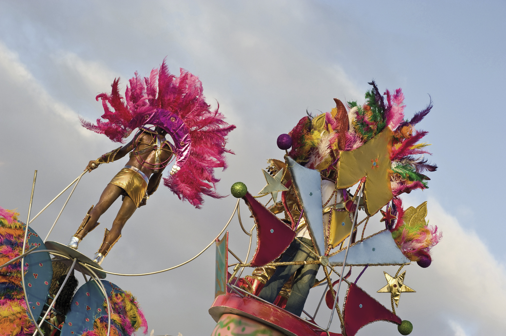 Jubel und Trubel beim bekannten Karneval von Mindelo, São Vicente 